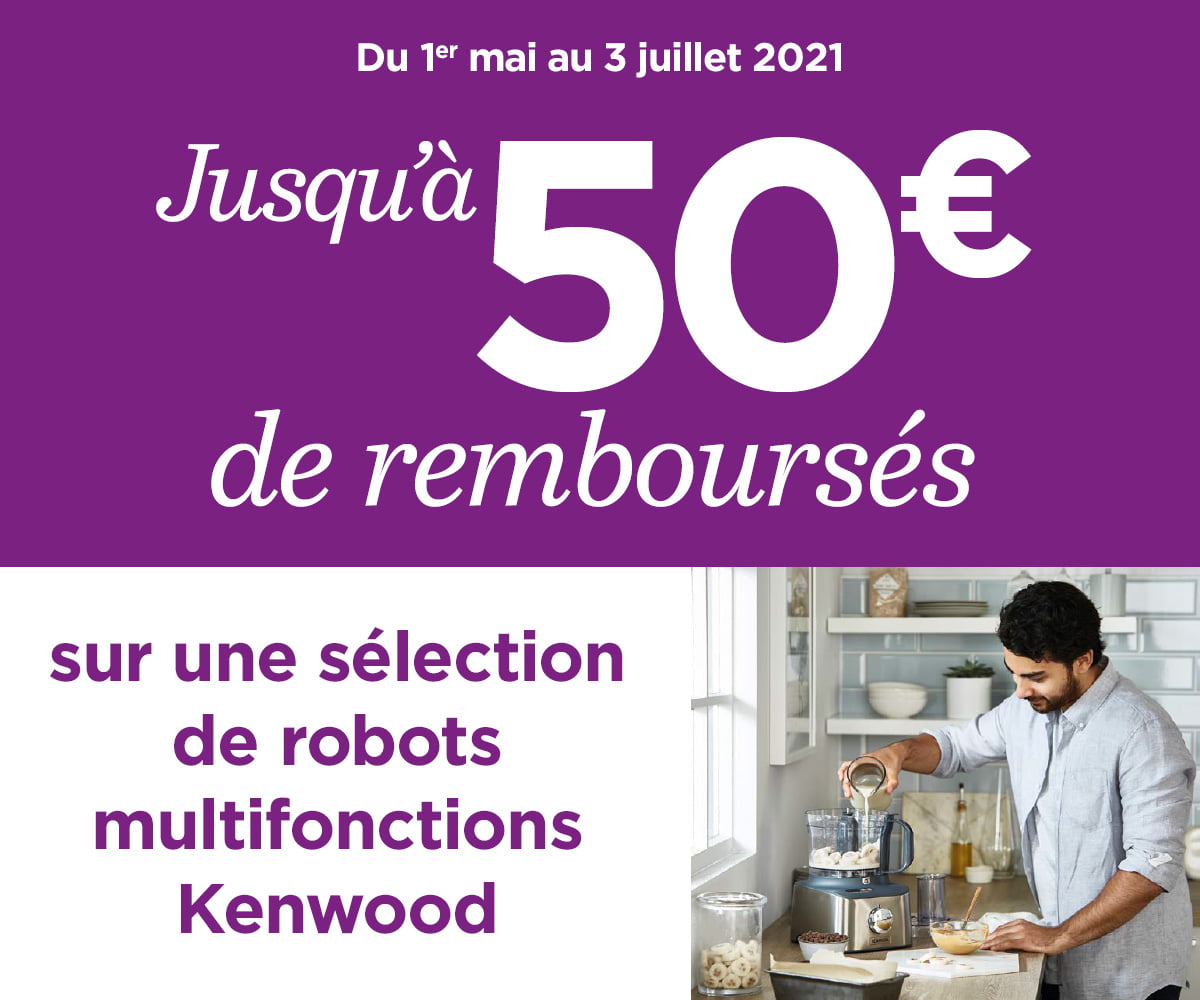 Robots multifonctions - Jusqu'à 50€ remboursés Robots multifonctions - Jusqu'à 50€ remboursés